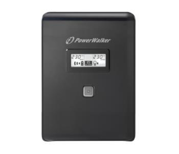 Power Walker LINE-INTERACTIVE (1500VA/900W, 2xSH/IEC, LCD, AVR) - 176814 - zdjęcie 3